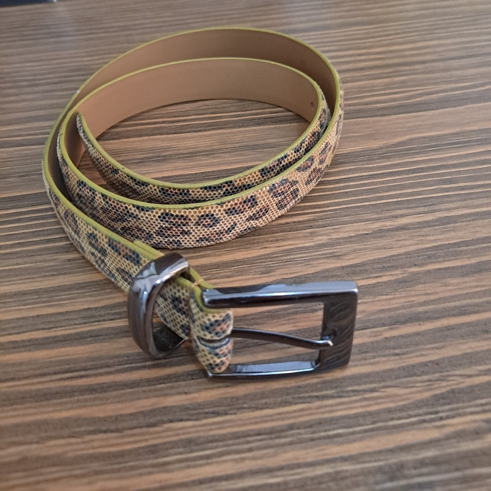 Donna Katz Animal Print Belt